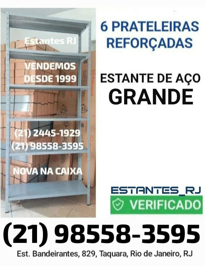 Estantes_RJ's tweet photo. Clique e receba no seu domicílio:
https://t.co/gr3N3D5v5p

Estante de Aço
6 PRATELEIRAS REFORÇADAS

A escolha inteligente para a organização de ambientes 

#estante #prateleira #promo #promoção #RiodeJaneiro #varejo #atacado #fábrica https://t.co/W5Vjvk6cjI