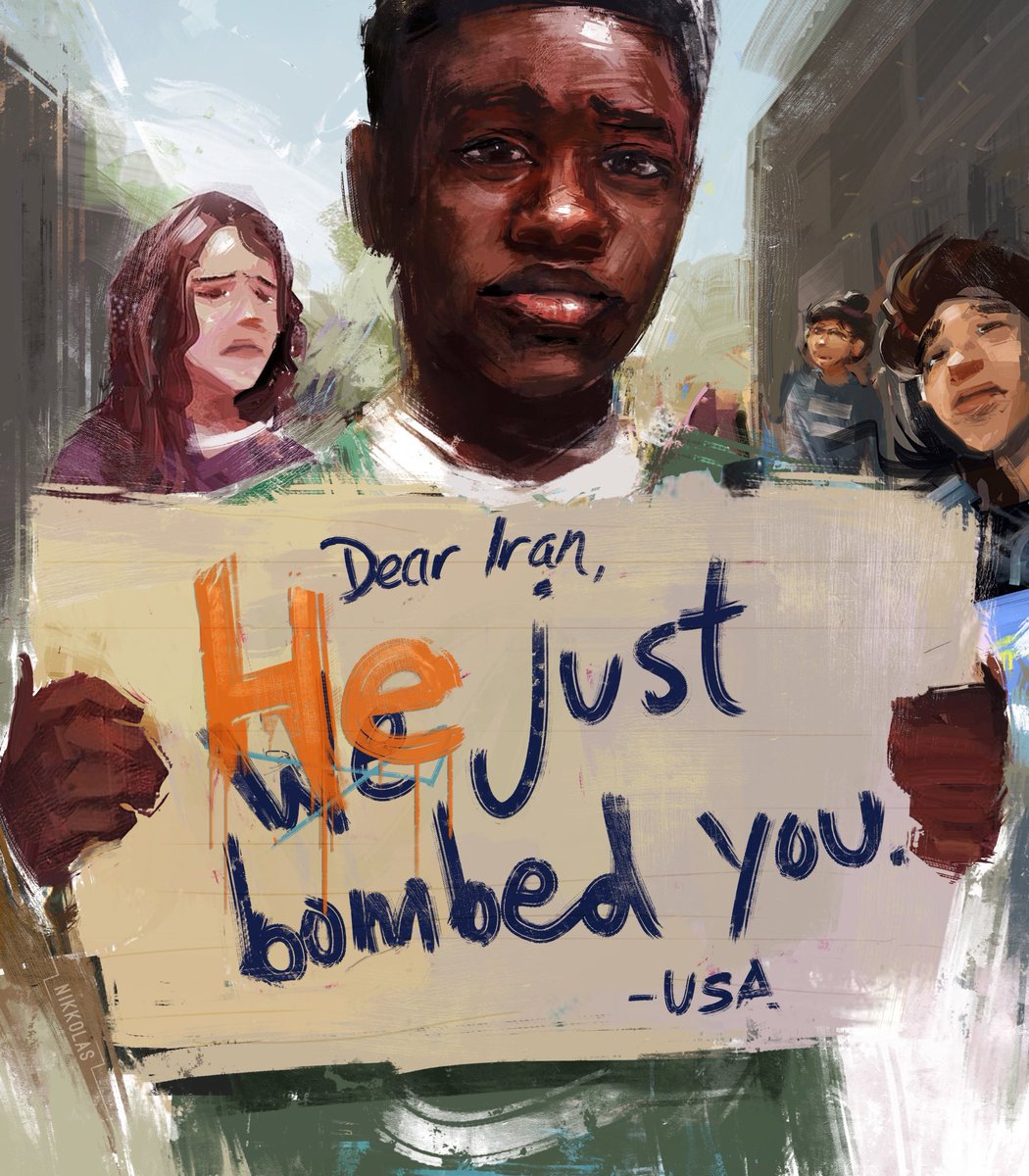 Ps: that’s on him and Benjamin… please leave us out of it, thanks…

Pps: I realize that the U in USA stands for united, but let me tell you something…

Ppps: My name is Bennett… 👀

#DearIran 
#StopWars
