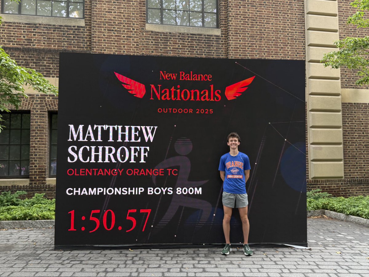 OOHS Pioneers Track (@oohstandf) on Twitter photo Yesterday Matthew Schroff placed 11th at New Balance Nationals earning 2nd Team All American honors! 4:08 for the full mile!
Today he comes back in 800m, wins heat in PR & School Record 1:50.57 to place 16th! What a year and career! Good luck at MSU next year! <a href="/OHMileSplit/">MileSplit Ohio</a> Yesterday Matthew Schroff placed 11th at New Balance Nationals earning 2nd Team All American honors! 4:08 for the full mile!
Today he comes back in 800m, wins heat in PR & School Record 1:50.57 to place 16th! What a year and career! Good luck at MSU next year! <a href="/OHMileSplit/">MileSplit Ohio</a>