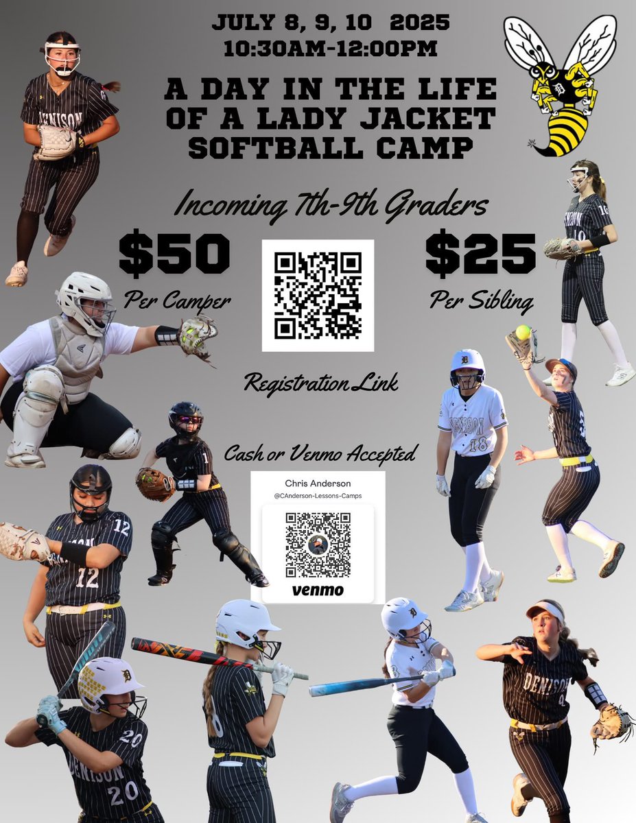Denison Lady Jacket Softball tweet media