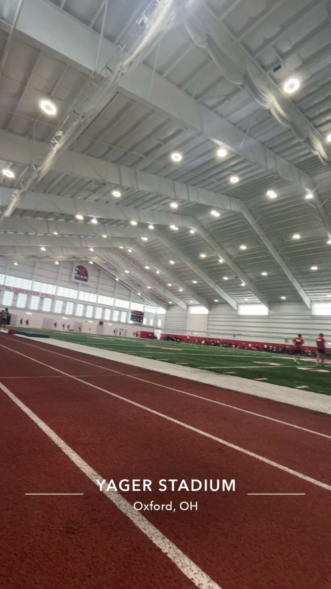 Had a great camp day at Miami University. ⁦<a href="/ohstrength/">OHSTRENGTH</a>⁩ ⁦<a href="/OakHillsFB/">Oak Hills Football</a>⁩