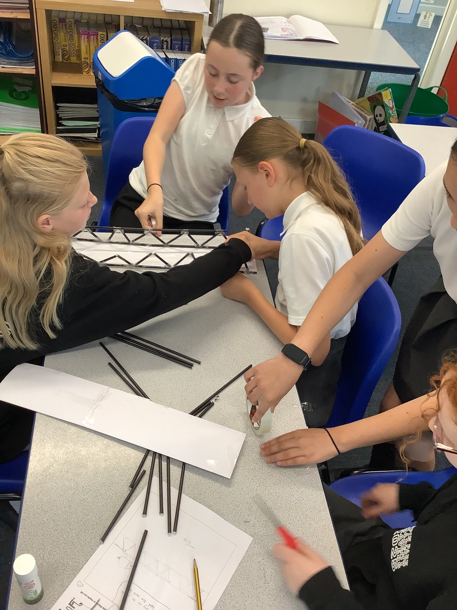 Thank you to S&amp;B Utilities for running a fantastic bridge building activity with our Year 6s! 🌉 The children had a brilliant time learning, designing, building and working as a team. 👷‍♀️👏 #ThankYou #STEMLearning #Year6
