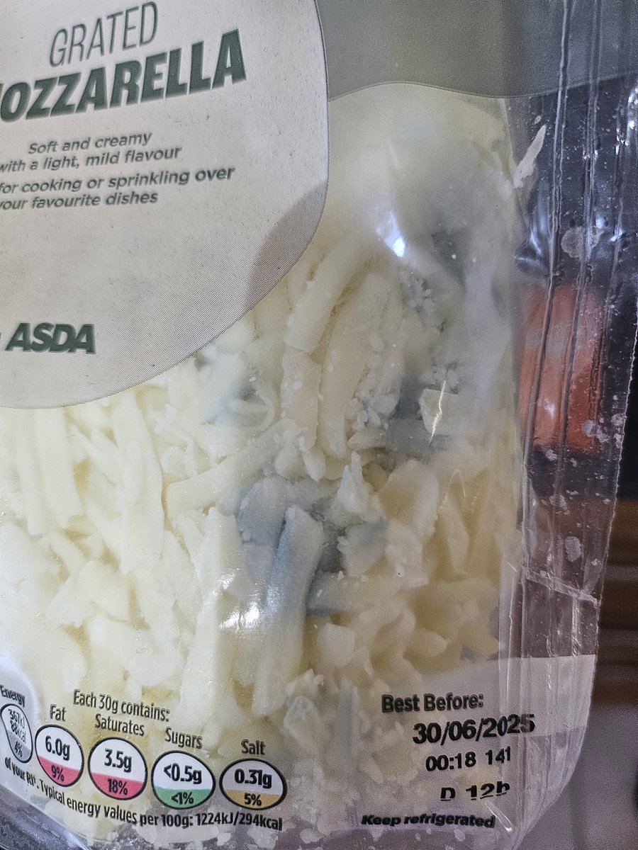 iainlefish's tweet photo. 🤢 Not what I expected to find when going to open my unopened cheese from @asda @AsdaServiceTeam https://t.co/rEXaNEWwmc