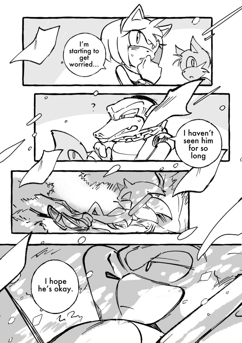 junjousega's tweet image. Those who yearn for the Earth (1/4)

(Happy belated birthday, Shadow and Rouge)

#ShadowTheHedgehog 
#RougeTheBat