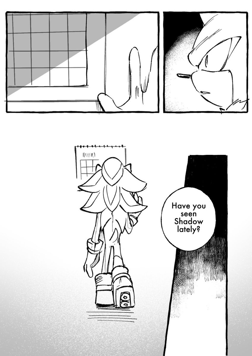 junjousega's tweet image. Those who yearn for the Earth (1/4)

(Happy belated birthday, Shadow and Rouge)

#ShadowTheHedgehog 
#RougeTheBat