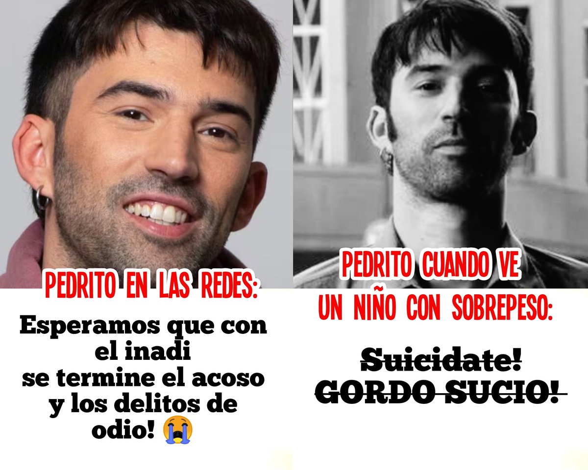 Lo que me encanta de los socialistas americanos, es su forma de quedar expuestos! <a href="/PRosemblat/">Pedro Rosemblat</a> en su programa <a href="/somosgelatina/">Gelatina</a> atacó a <a href="/wwnicolas/">Nicolás Wiñazki</a> por su cuerpo! en lo que se conoce como delito de odio!
Según el INADI.
La hipocresía zurda 🤣
Perdón, pero me dio mucha risa 🤣🤣🤣