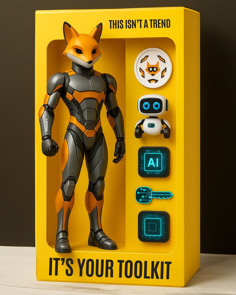 foxsy_ai's tweet photo. Hello #Foxfrens 💙 🦊 💙 
We’re not selling a dream — we’re building a system. Robots. AI. Real data. On the blockchain 🦊🚀. $FOXSY isn’t a trend; it’s a tool. Start learning in the 2030s — today.

@PulsarMvX send 500 FOXSY to 100 reactions 

#AI #robotics #machinelearning #AIineducation #humanoidrobots #blockchain #web3