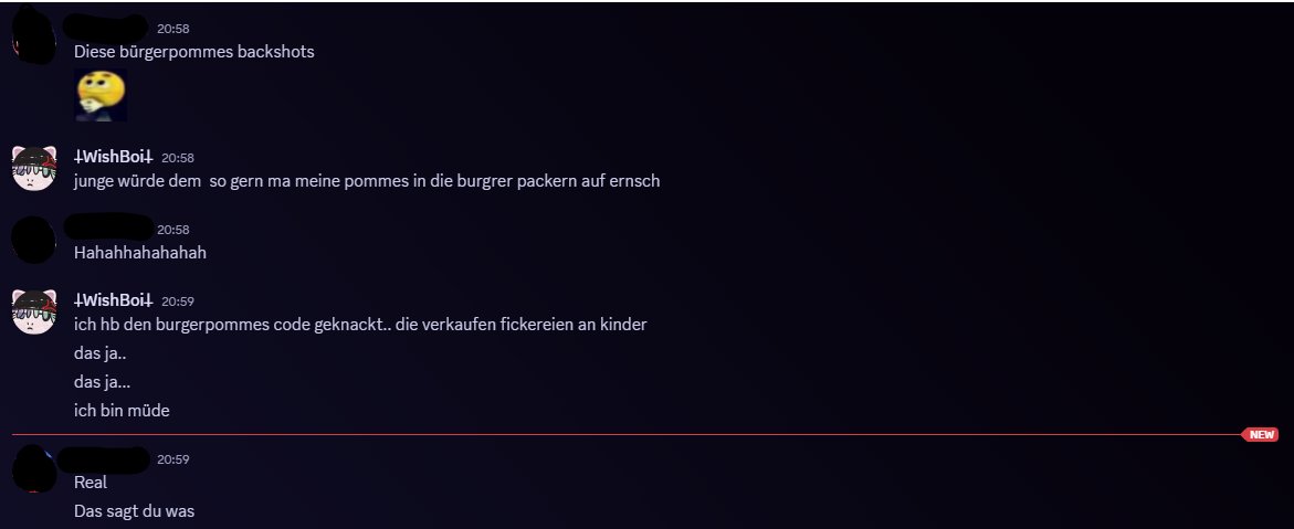 Babe ich  kann gerade nicht.. ich löse gerade ein welt mysterium