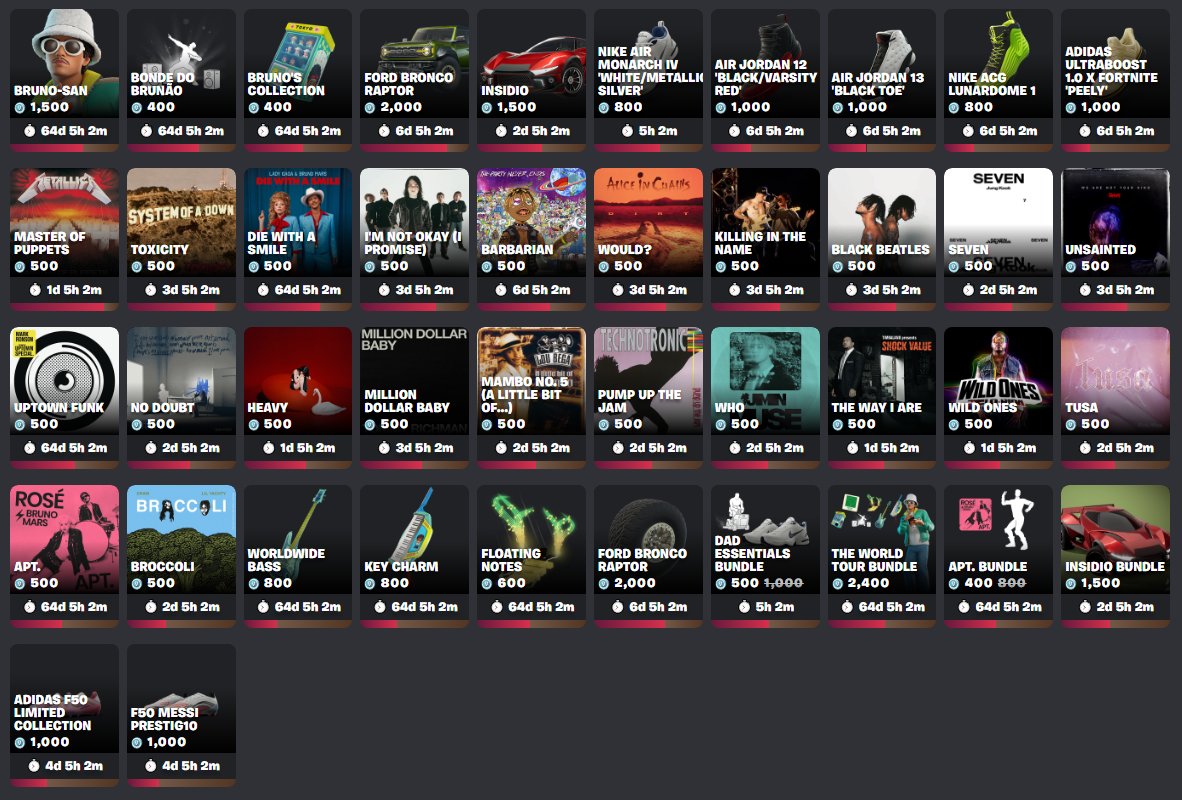 MISSINGlist for today 🥰