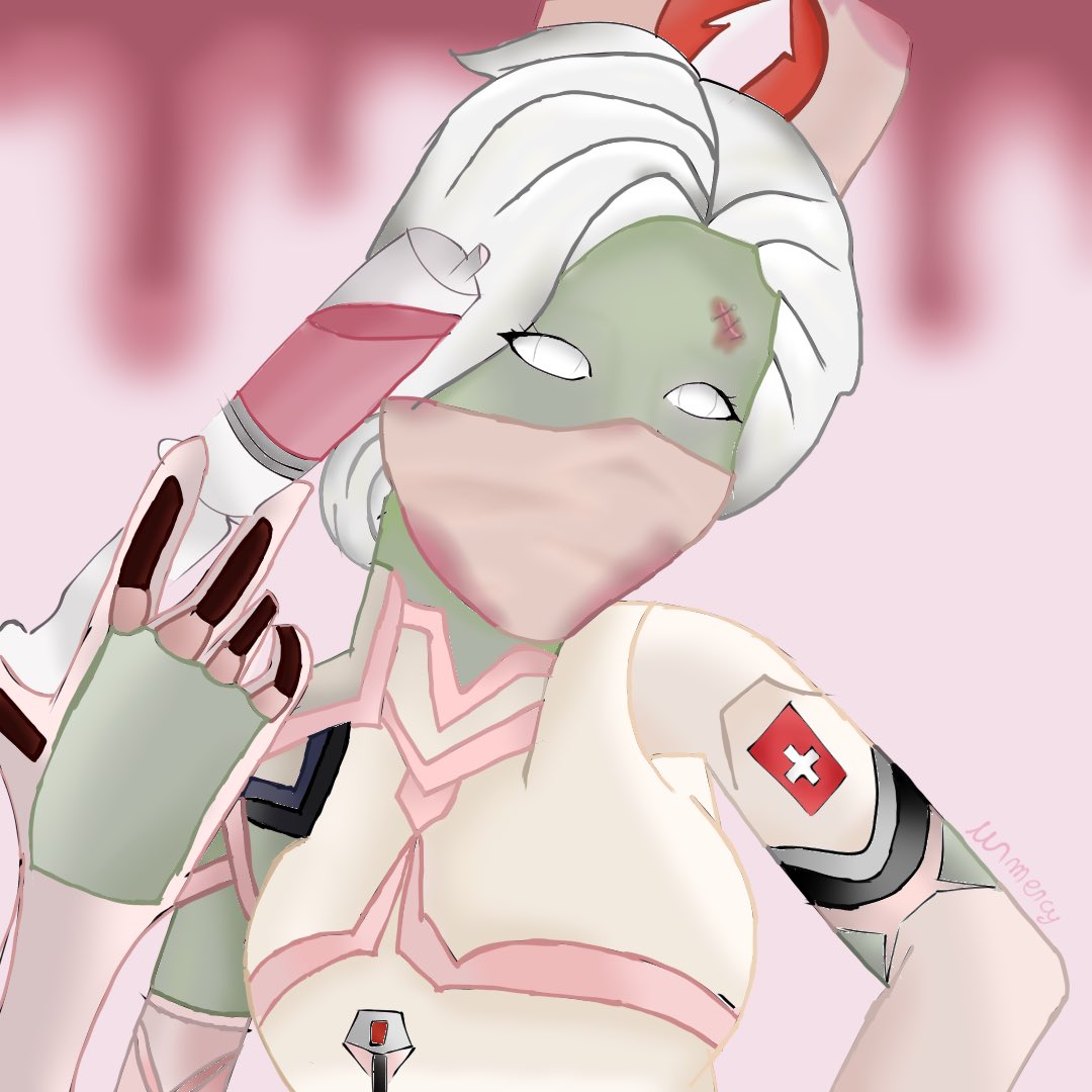 Docteure zombie Ange mon skin favori
Petit dessin que j’ai fait d’elle <a href="/OverwatchFR/">Overwatch FR</a> <a href="/PlayOverwatch/">Overwatch</a>