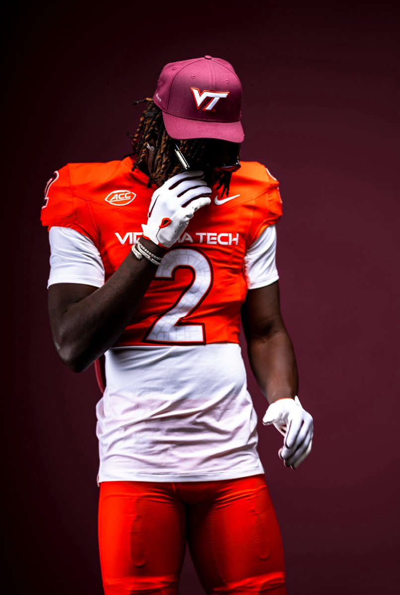 Ken2rell's tweet image. Hokie nation wassup????🟠🦃 @coachbrentdavis @HokiesFB @CoachPryVT @VTScoop247 @NEGARecruits @PrepRedzoneGA @NEGARecruits
