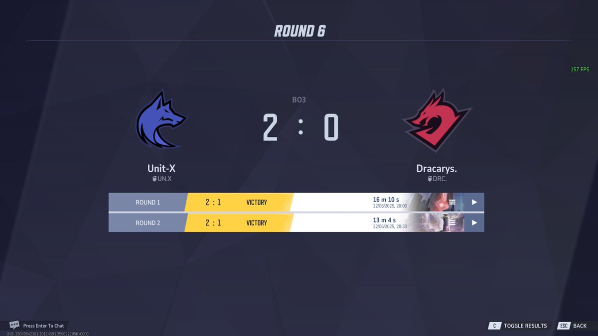 Clean 2-0 against Dracarys — amazing team to play against. I'm very proud of my team for this performance. A few fk-ups, but we caught ourselves. I could've played better, but massive GGs nonetheless !