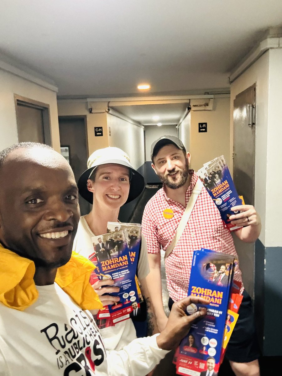 Carlos Sellvas 🇯🇲🇯🇲🇯🇲🇯🇲 (@carlossellvas) on Twitter photo Just had an incredible experience canvassing for <a href="/ZohranKMamdani/">Zohran Kwame Mamdani</a>! ✊🏾 After meeting dedicated canvassers who came to my building, we walked the halls together, talking with neighbors about his bold platform from housing justice to ending austerity. Let’s get him elected as Mayor! Just had an incredible experience canvassing for <a href="/ZohranKMamdani/">Zohran Kwame Mamdani</a>! ✊🏾 After meeting dedicated canvassers who came to my building, we walked the halls together, talking with neighbors about his bold platform from housing justice to ending austerity. Let’s get him elected as Mayor!