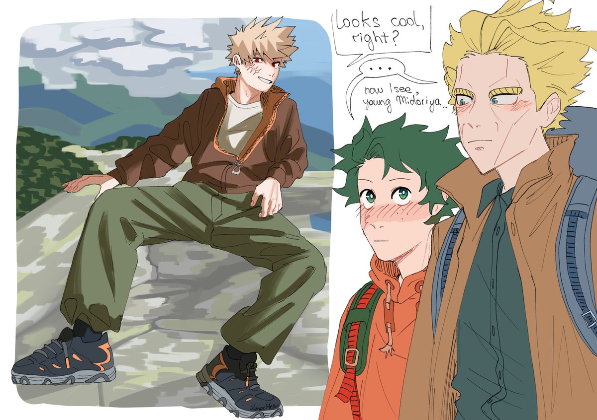 Xenochka's tweet image. Hiking family🥹💕
#bkdk