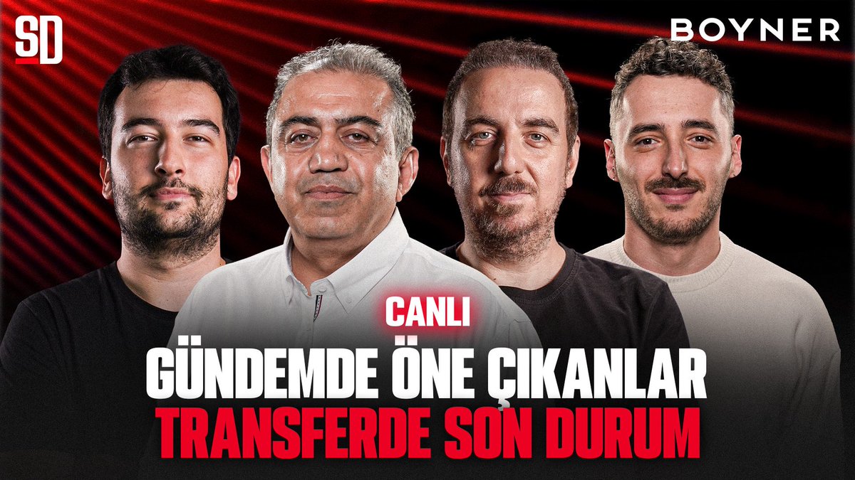 Sports Digitale (@sportsdigitale) on Twitter photo 🔥 Transfer Digitale canlı yayınımız BAŞLADI.
🧷 ytbe.one/HyVQ18wQXR4
🎙️<a href="/ogulcan_akce/">Oğulcan Akçe</a> x <a href="/timblnt/">Bülent Timurlenk</a> x <a href="/firatgunayer/">Fırat Günayer</a> x <a href="/berkaytokgozz/">Berkay Tokgöz</a> 🔥 Transfer Digitale canlı yayınımız BAŞLADI.
🧷 ytbe.one/HyVQ18wQXR4
🎙️<a href="/ogulcan_akce/">Oğulcan Akçe</a> x <a href="/timblnt/">Bülent Timurlenk</a> x <a href="/firatgunayer/">Fırat Günayer</a> x <a href="/berkaytokgozz/">Berkay Tokgöz</a>