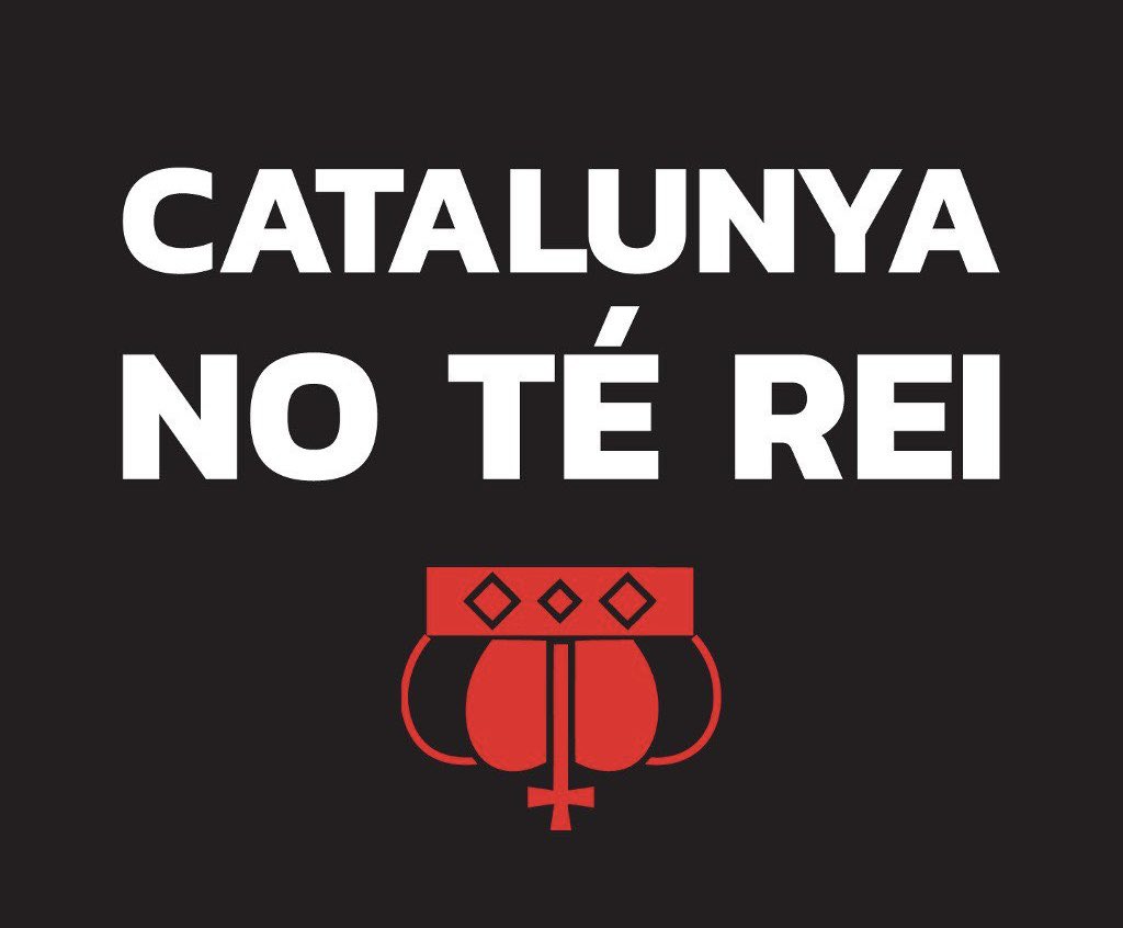 Ni en tenim ni en volem.
Ni a Montserrat ni enlloc.
Fora els borbons dels Països Catalans.