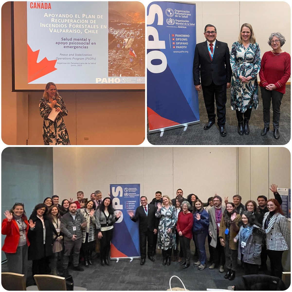 We proudly took part in the closing of a project that provided psychosocial support to communities affected by the fires in Valparaíso in 2024. An example of resilience and international cooperation.🤝🇨🇦🇨🇱