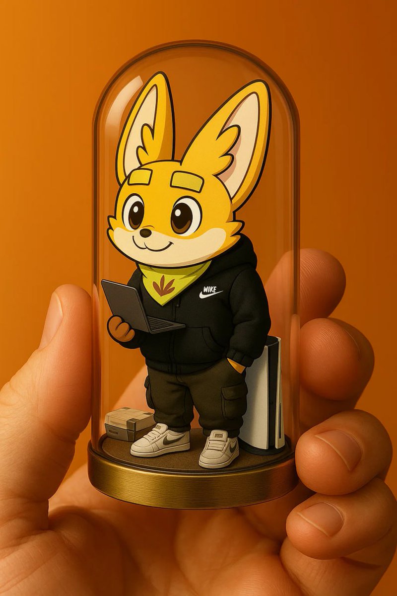 cobakacs's tweet photo. He’s not just cute — he codes in a hoodie and runs blockchain in the desert 🦊💻
The Sahara AI hero is now a collectible figure — sealed in glass, but on a big mission.

#SaharaAl #SaharaLabAI 
@saharaai @commandercrypto @1BY1_UA @InternBitsy https://t.co/P321X3EuL3