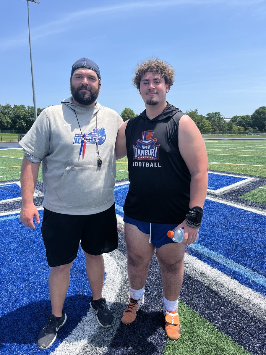 Lucas Previati (@lucaspreviati77) on Twitter photo Thank you <a href="/CoachHavens11/">Dave Havens</a> for having me at the SCSU football camp today . Learned a lot and had a great time showing you coaches what I can do !!
#thehatterway Thank you <a href="/CoachHavens11/">Dave Havens</a> for having me at the SCSU football camp today . Learned a lot and had a great time showing you coaches what I can do !!
#thehatterway