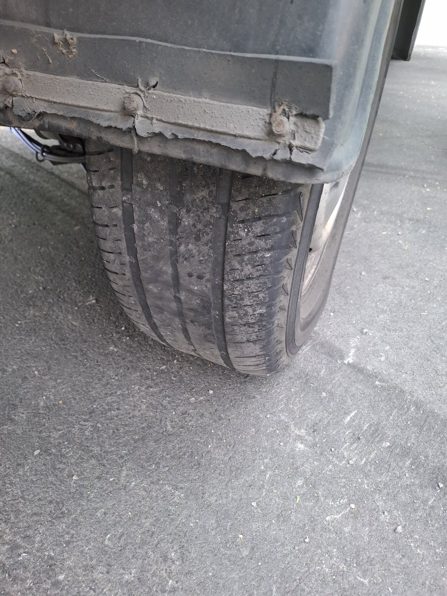 DerbysRPUBikers's tweet image. This one prohibited following an easy to spot  tyre with tread, less than 1mm depth remaining.
Driver claims Checks carried out on vehicle prior to driving.
Immediate Prohibition.
#opsbikes