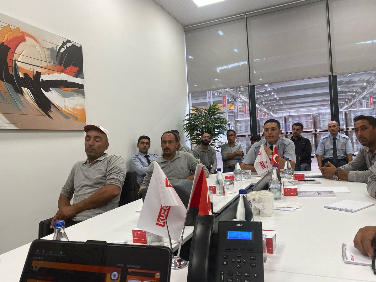 profakc's tweet photo. @kuzeyboru_com Firmamızın Devam Eden YYS Süreçleri Kapsamında Malatya OSB'de Bulunan Fabrikasında İlgili Personele Yönelik "Tedarik Güvenliği Eğitimini" Gerçekleştirdik https://t.co/bu1RqiO3V2