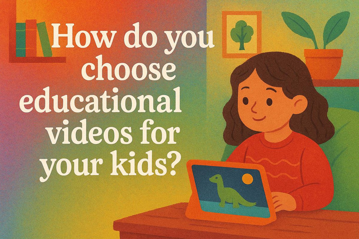 Nessasplayhouse's tweet image. 📱✨ With so many videos out there, it can be tough to know what’s actually educational and what’s just flashy fluff.

Let’s help each other out — drop your go-to tips below! ⬇️💡

#ScreenTimeWisely #ParentingTogether #EducationalVideos #SmartParenting #NessasPlayhouse