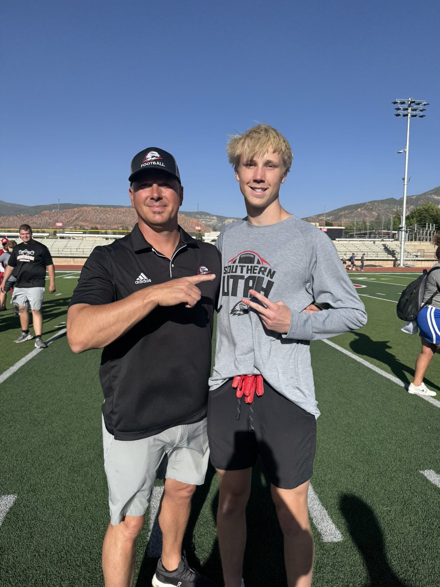 Tate Larsen 6'4" 185 (@larsentatej) on Twitter photo Super grateful for the opportunity to compete <a href="/SUUFB_/">Southern Utah Football</a> . Thanks to all the coaches who helped me improve and show my skills. <a href="/CoachJackT/">Jack Nelson</a> <a href="/delanefitz/">DeLane Fitzgerald</a> <a href="/BCJagsFootball/">BCJags</a> <a href="/coachjbahr/">Joshua Bahr</a> <a href="/RockPerkins52/">Bill Perkins</a> Super grateful for the opportunity to compete <a href="/SUUFB_/">Southern Utah Football</a> . Thanks to all the coaches who helped me improve and show my skills. <a href="/CoachJackT/">Jack Nelson</a> <a href="/delanefitz/">DeLane Fitzgerald</a> <a href="/BCJagsFootball/">BCJags</a> <a href="/coachjbahr/">Joshua Bahr</a> <a href="/RockPerkins52/">Bill Perkins</a>