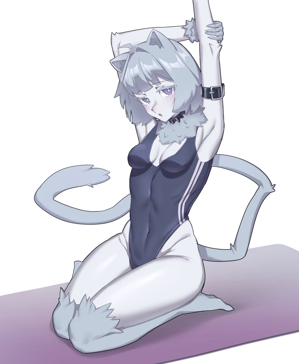 Remind your cat to stretch 🐈‍⬛
#oc