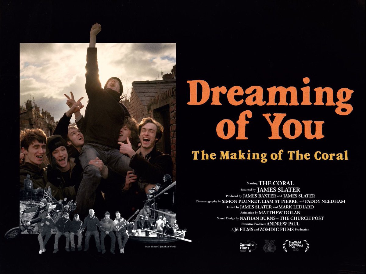 Antony Simpson (@antssimo19) on Twitter photo Dreaming of You <a href="/sheffdocfest/">Sheffield DocFest</a>
Superb film documenting the formation of <a href="/thecoralband/">The Coral</a> and the post Britpop years. <a href="/thewildoutdoors/">james slater</a> has done a brilliant job.
🎥🙌🎸🥁
#DreamingofYou Dreaming of You <a href="/sheffdocfest/">Sheffield DocFest</a>
Superb film documenting the formation of <a href="/thecoralband/">The Coral</a> and the post Britpop years. <a href="/thewildoutdoors/">james slater</a> has done a brilliant job.
🎥🙌🎸🥁
#DreamingofYou