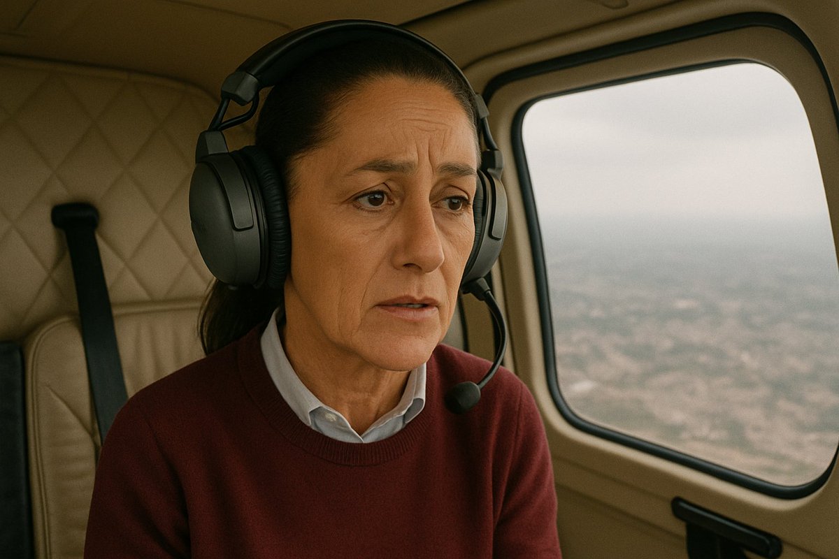 — Que horror, dejaron destrozado a Irán. Pobre gente.
— No <a href="/Claudiashein/">Claudia Sheinbaum Pardo</a>, es Iztapala.