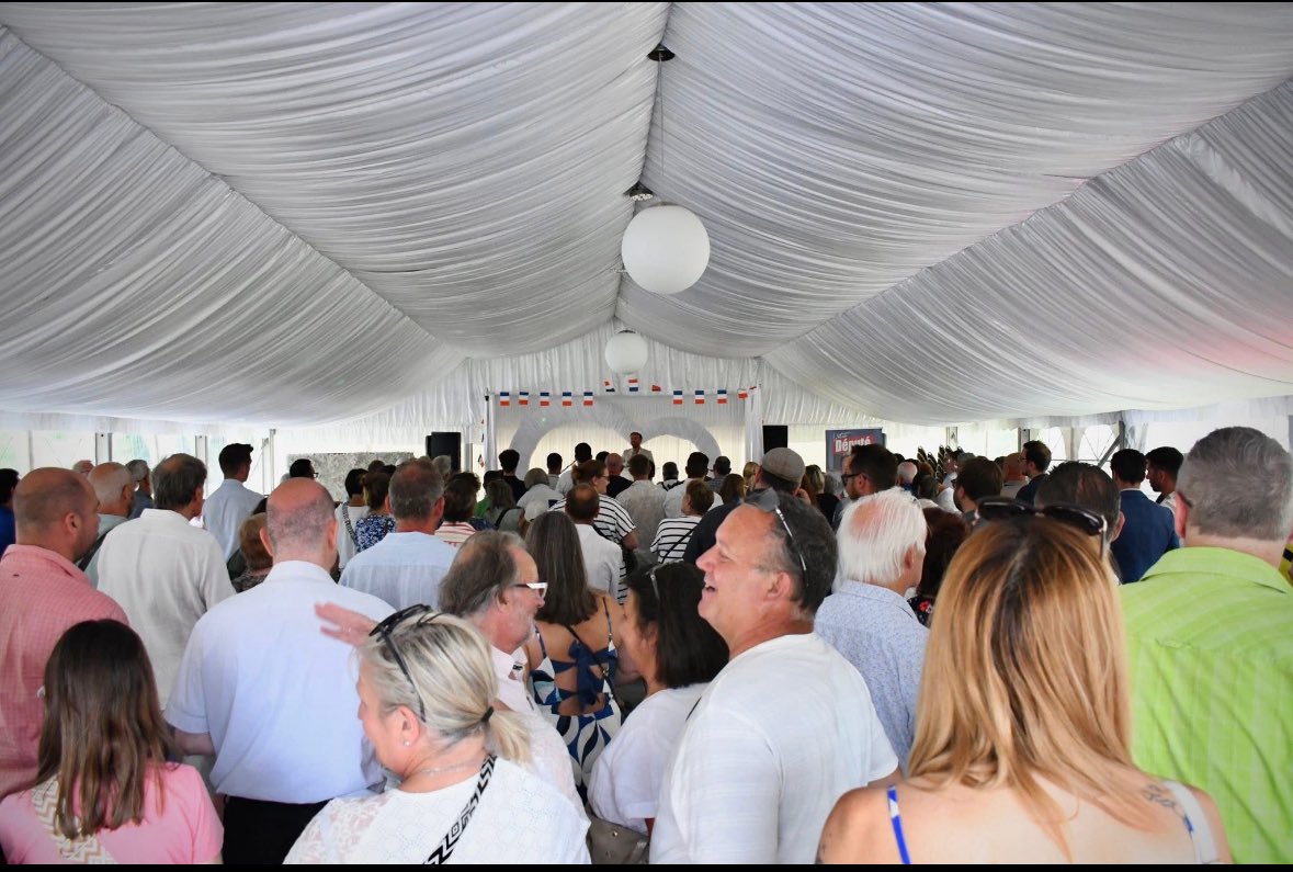 C’est avec grand plaisir que j’ai répondu à l’invitation de mon collègue et ami <a href="/guillaumefl59/">Guillaume Florquin Ⓜ️</a> pour son barbecue patriotique à Raismes, afin de célébrer et revenir sur son action de l’année écoulée.

Un moment de convivialité important, durant lequel j’ai pu saluer son engagement