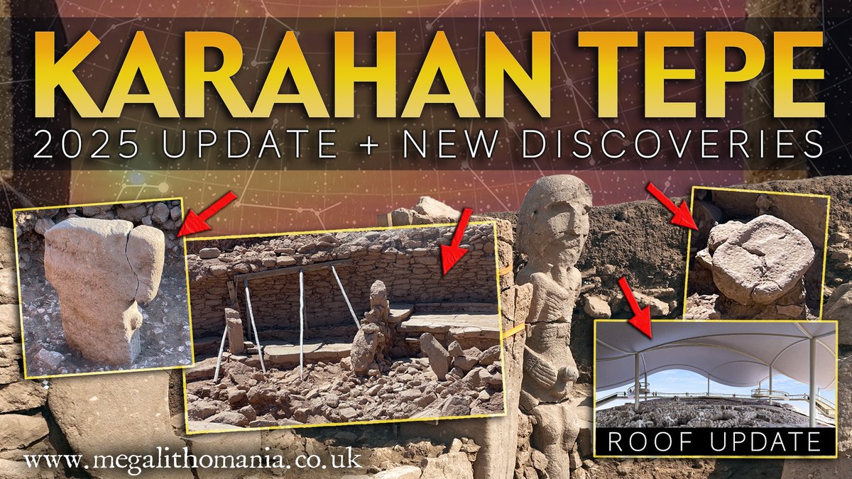Megalithomania (@megalithomania) on Twitter photo NEW VIDEO | Karahan Tepe | 2025 Update + New Discoveries | Megalithomania | youtu.be/VXKhfI601Gc
Explore Ancient Turkiye in September 2025 - Göbekli Tepe, Karahan Tepe, Ayanis Kalesi, Mount Nemrut + more. megalithomania.co.uk/easternturkey.…
<a href="/Cosmicsummitx/">The Cosmic Summit 2025</a> #karahantepe #tastepeler NEW VIDEO | Karahan Tepe | 2025 Update + New Discoveries | Megalithomania | youtu.be/VXKhfI601Gc
Explore Ancient Turkiye in September 2025 - Göbekli Tepe, Karahan Tepe, Ayanis Kalesi, Mount Nemrut + more. megalithomania.co.uk/easternturkey.…
<a href="/Cosmicsummitx/">The Cosmic Summit 2025</a> #karahantepe #tastepeler