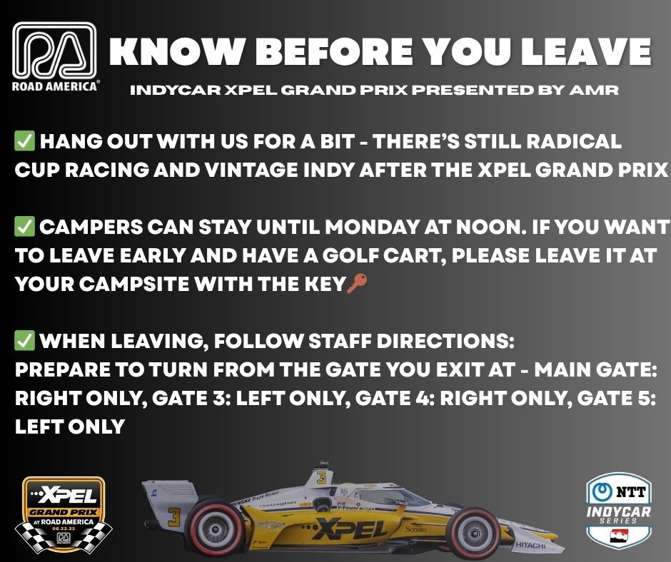 Things to know after the race. 🏎️ 🏁