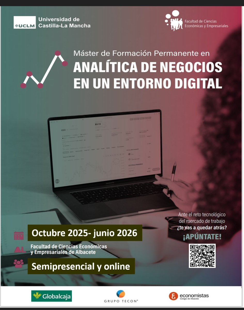 Un informe revela q las compañías en su búsqueda de talento dan mucho valor al conocimiento tecnológico y el + difícil de encontrar entre candidat@s es el análisis de datos. Un 87% de las empresas consideran q sus líderes no están preparados para implementar IA ¡Apúntate a MANED!