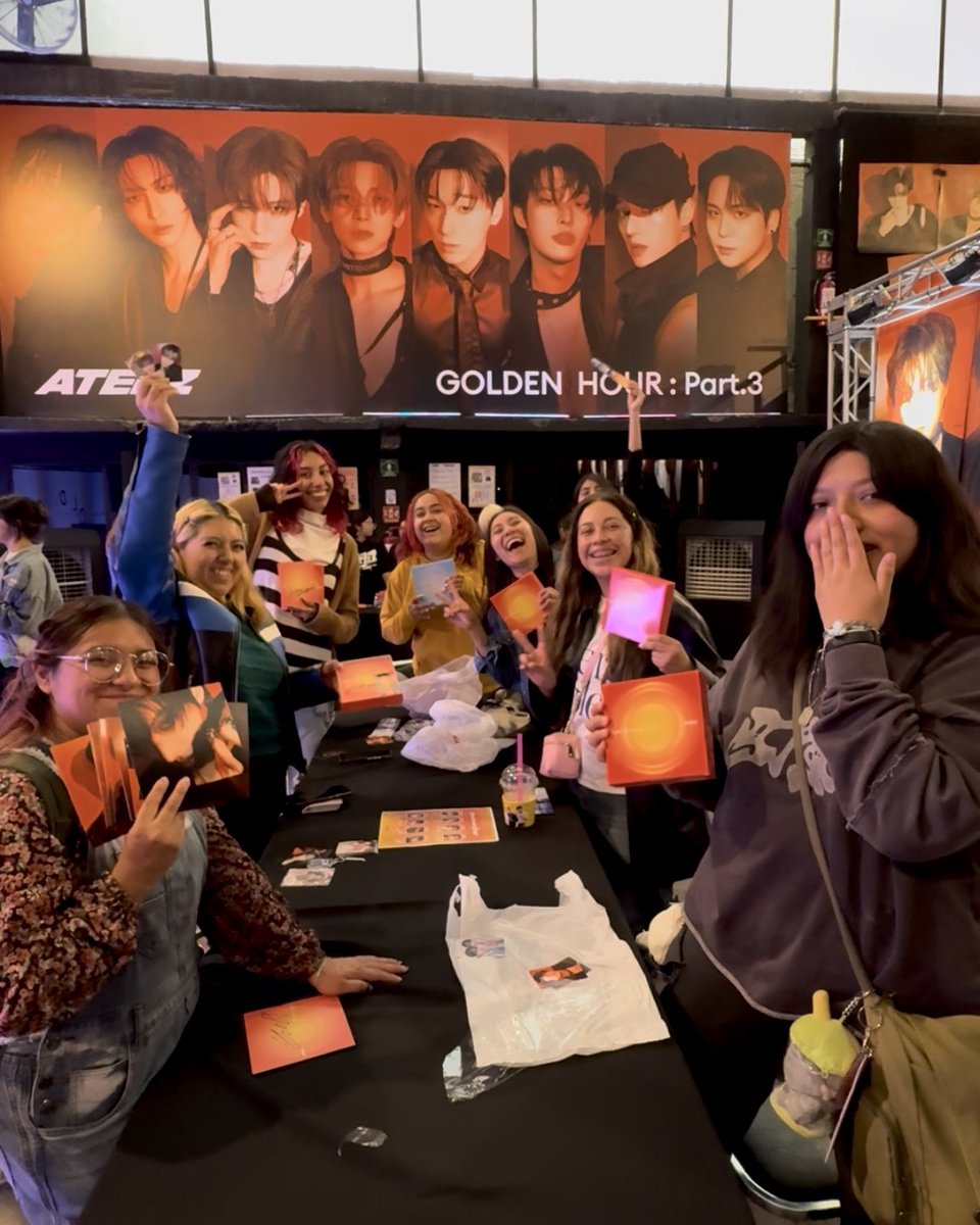 hello82CDMX's tweet image. Continua viviendo este sueño GOLDEN en DIA 2 del ATEEZ POP-UP en CDMX! ☀️
Es el ULTIMO DIA para recibir un SOUR Ver. GRATIS, disfrutar de Actividades Exclusivas, y mucho mas!
🍋 21 - 22 de junio | 12PM - 7PM
📍 @hello82CDMX
C. Lucerna 32, Juárez, Cuauhtémoc, 06600, CDMX, Mexico…