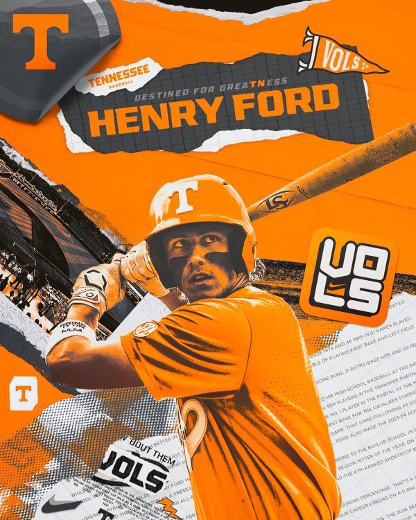 Rockytop's tweet image. BREAKING: Tennessee has landed Virginia star transfer UTL Henry Ford.

Ford is the No. 1 player in the portal.