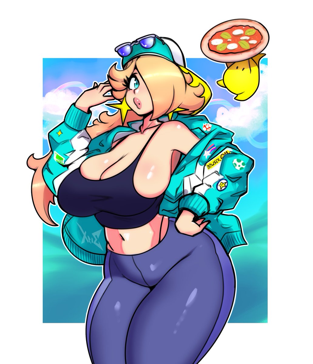 There has to be mushrooms on that pizza or something...🍕

like and comment💙
#touringrosalina #rosalina #mariokartworld