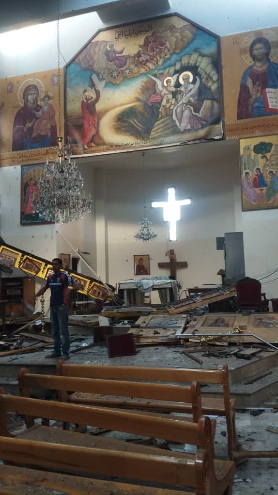 ISIS has bombed the St. Elias Greek Orthodox Church in Damascus, Syria.

The most basic mistake people make is to attribute senseless terrorist crimes of this type to Muslims in general. 

In reality, such crimes come overwhelmingly from one small heretical sect known as