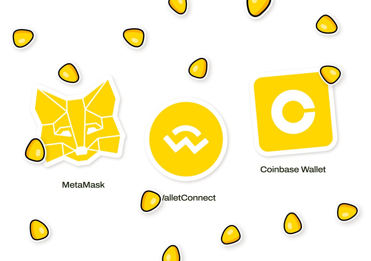 WalletConnect is now available on all our platforms!

We previously rolled out MetaMask and Coinbase integrations — and now we’ve added WalletConnect to the lineup. With this latest addition, you can connect securely using any of the 600+ compatible wallets.

Now, the three most