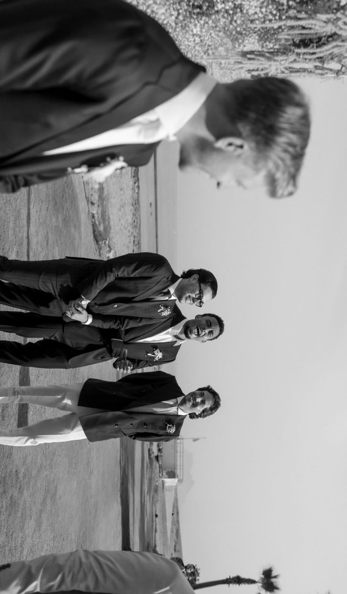 filsupdates's tweet image. 📸Arthur Fils at the wedding of Alejandro Fokina👰🏼♀️🤵🏼♂️