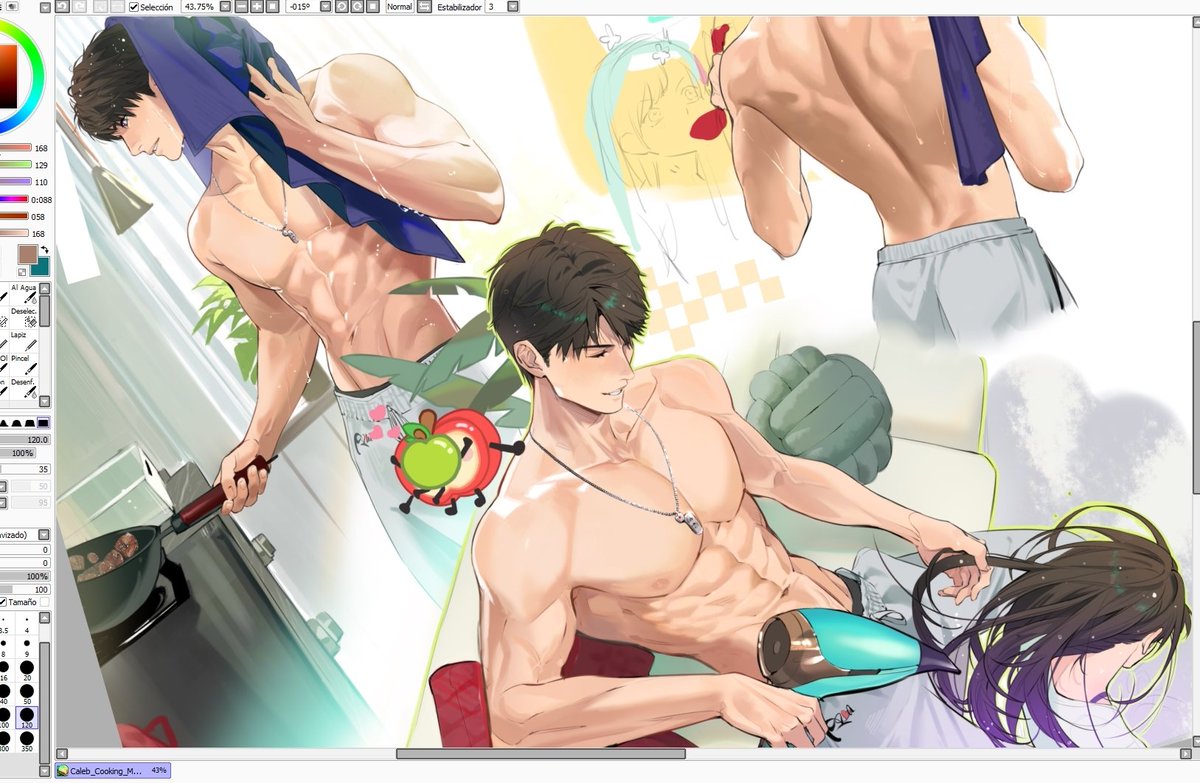 I started this a few weeks ago, self-indulgence 🙈 #Caleb #CalebLoveandDeepspace