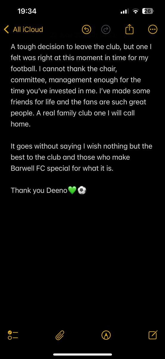 <a href="/BarwellFC1992/">Barwell FC</a> 💚