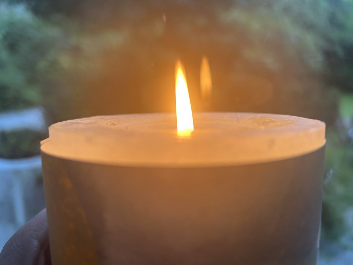 Praying for #peace and #community tonight #candleofhope  ##candleinthewindow 🙏🙏