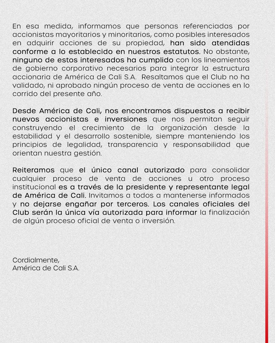 📄 Comunicado oficial.