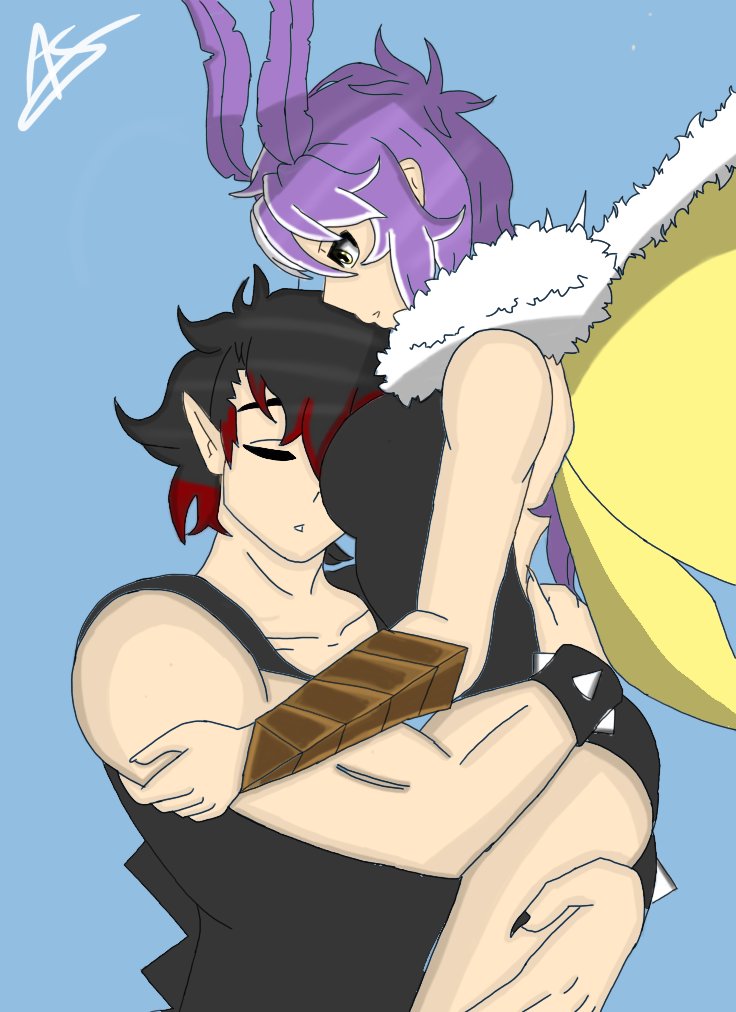 Fanart terminado díganme que les parecio este dibujo que hice de mi personaje y su pareja en estilo Godzilla y mothra
#draw #DigitalArtist