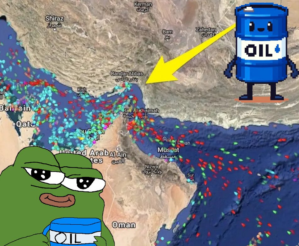 BREAKING: Iranian parliament has just voted to close the Strait of Hormuz. 

HERE’s what to expect: 
- Oil Prices could spike by 3000–10000x almost immediately
- U.S. Gas Prices Skyrocket
- Potential $500–$700/gallon 

Thanks Obama.