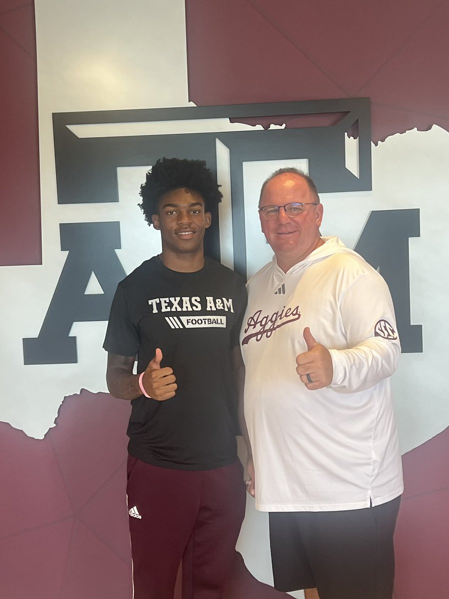 Hakimthedream (@hakimframpton) on Twitter photo Thank you for the reassurance head man. <a href="/CoachMikeElko/">Coach Mike Elko</a> and thank you college station. <a href="/AggieFootball/">Texas A&M Football</a> <a href="/TexAgs/">TexAgs</a> <a href="/joejoeheaden/">Joe Joe Headen</a> <a href="/CoachBateman/">Jay Bateman</a> <a href="/CoachJPeterson/">Jordan Peterson</a> <a href="/CoachTroop_/">Trooper Taylor</a> <a href="/CoachBGA/">B. Gross-Armiento "BGA"</a> #Gigem Thank you for the reassurance head man. <a href="/CoachMikeElko/">Coach Mike Elko</a> and thank you college station. <a href="/AggieFootball/">Texas A&M Football</a> <a href="/TexAgs/">TexAgs</a> <a href="/joejoeheaden/">Joe Joe Headen</a> <a href="/CoachBateman/">Jay Bateman</a> <a href="/CoachJPeterson/">Jordan Peterson</a> <a href="/CoachTroop_/">Trooper Taylor</a> <a href="/CoachBGA/">B. Gross-Armiento "BGA"</a> #Gigem