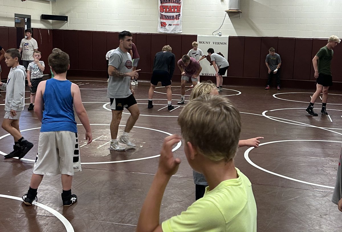 MV_Wrestling's tweet image. Thank you @michaelblockhus for providing this camp opportunity for our wrestling programs!