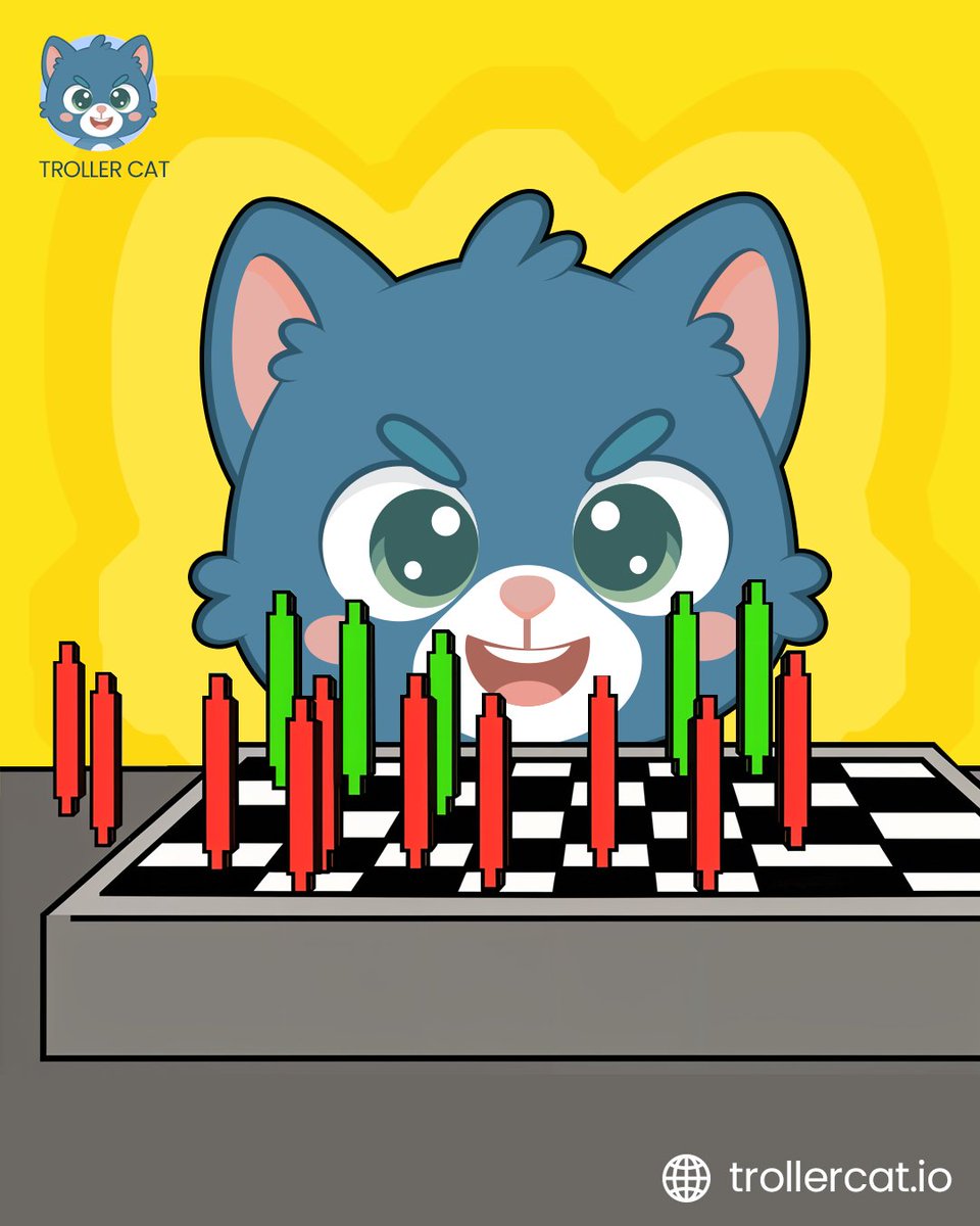 trollercat_'s tweet photo. Enter the mind of the chart king 

Join the presale today → https://t.co/CatLJqU4O0 🎯📊 https://t.co/MmuR9Ey6GF