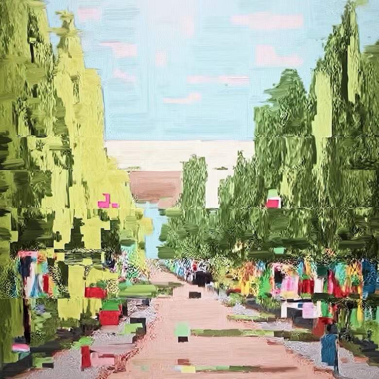 NorrieHarman's tweet photo. ANDROID PLAZA - Art Fair 2025
Three generative paintings
Titles: Garden Painting D
POP Portrait
Collector D
#cryptoart #generativeart #generativepainting https://t.co/zZWWjwIT4e